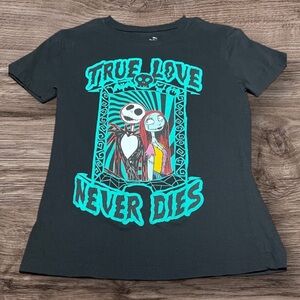 Disney nightmare before Christmas black T-shirt